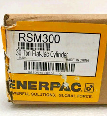 Enerpac RSM 300 Low Profile Hydraulic Cylinder Flat Jac 30 Tons Capacity #NEW