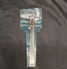 Vintage SYG Spain 5″ Vernier Caliper Inside Outside W Case Read