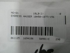 Endress Hauser 10H50-1077/156 10h50-uf0a1aa0a5aa Promag 10 Flow Meter 2in