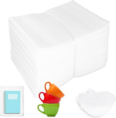50 Pack 6”X8” Cushion Foam Pouches, Moving Supplies for Dishes, Packing Foam