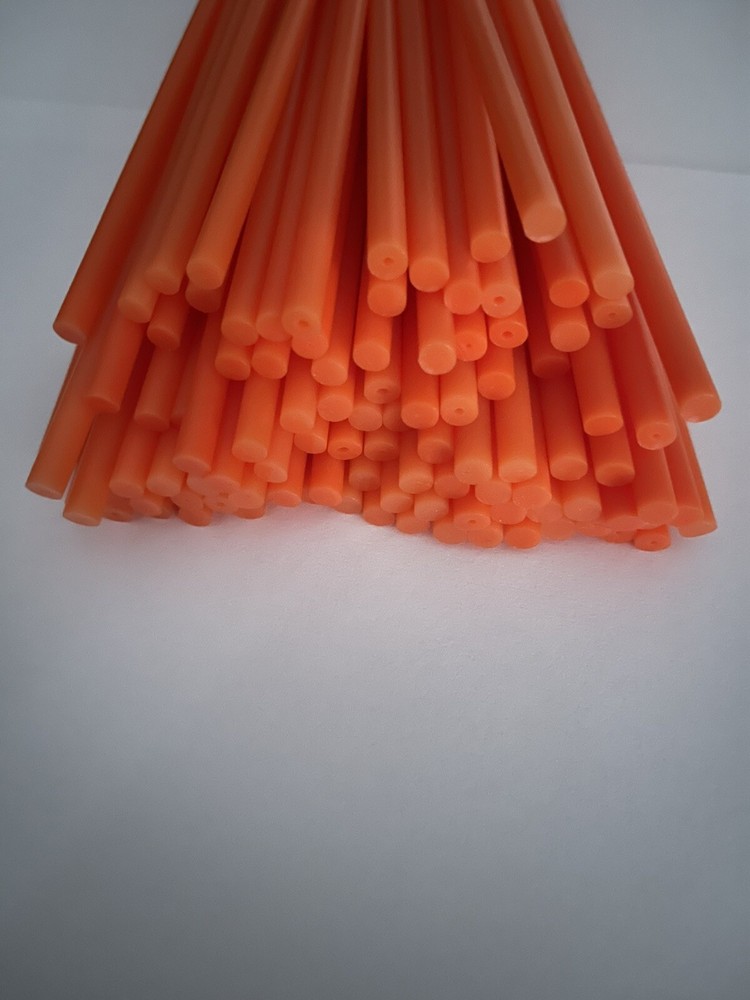 HDPE Polyethylene Plastic Welding Rods-20pk (12in x 5mm 3/16″ ORANGE) Repair