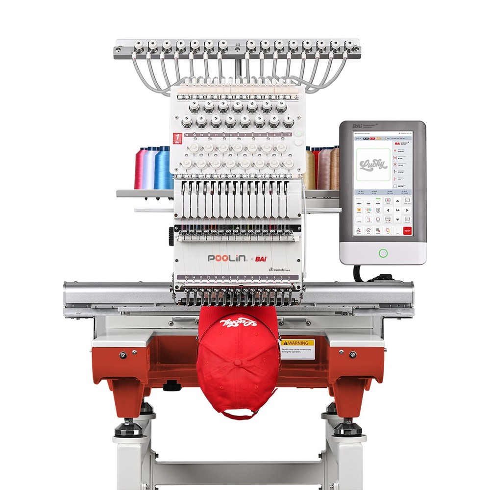 THE MIRROR POOLIN&BAi Embroidery Machine Computerized CAP