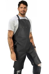 Tattoo Apron – Vegan Leather, Wipeable – Quick-Release Straps – Tattoo Artist