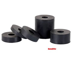 Round Rubber Spacer Anti Vibration Isolation Pads Isolator Bushing Washer M2-M56