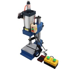 1100lbs 500kg Vertical Pneumatic Punch Press Machine 20mm Die Hole 4″ Stroke
