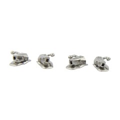 200 Orthodontic Buccal Tube 1st 2nd Molar Tubos Ortodoncia Roth MBT 022 Bondable