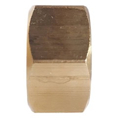 Solid Brass Hex Nuts Full Size Bright Finished All Sizes And Quantities
