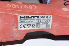HILTI GX 2 Gas-Actuated Tool w/Hilti X-M40S G2 Magazine – USED – TOOL ONLY!