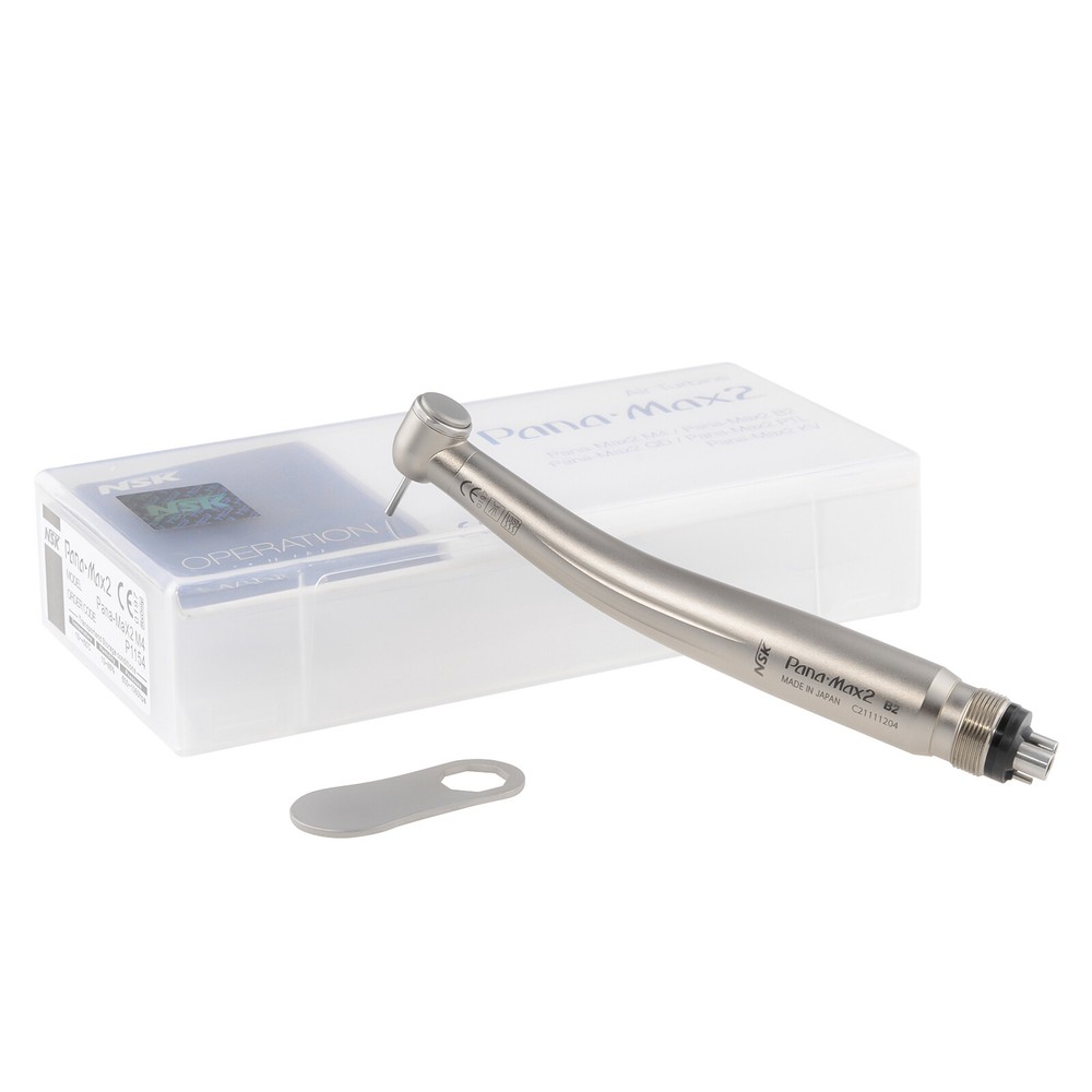 Dental High Speed Handpiece with LED Light Single Water Spray 2 Hole Pana Max2