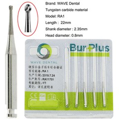 WAVE Dental Bur Plus Tungsten Carbide Latch Low Speed Drill Round RA 1 – 8 41