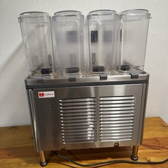 CRATHCO CS-4E/2D/3D-16 4-HEAD REFRIGERATED BEVERAGE DISPENSER 2.4 GAL. CLEAN!