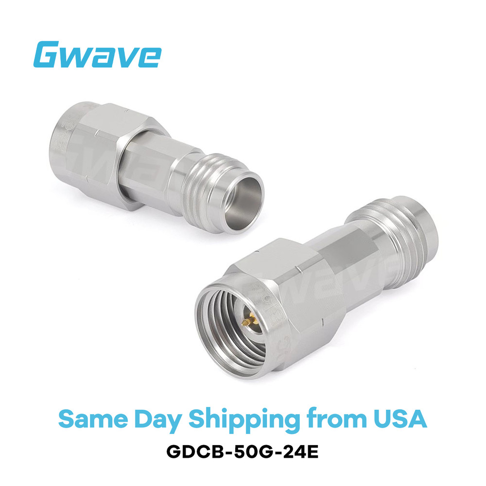 DC Block on Inner Conductor 2.4mm Male to 2.4mm Female (10 MHz – 50GHz)
