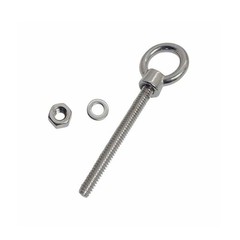 Marine T316 Stainless Steel 5/16″ x 2-5/16″ Shoulder Eye Bolt 800 Lbs WLL