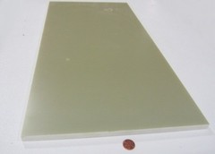 Micarta Phenolic G10FR4 Sheet .500″ (1/2″) Thick x 12″ x 24″