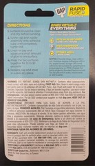 DAP RapidFuse Super Glue No Drip Gel Adhesive: 0.7 oz. (Clear) 7079800178