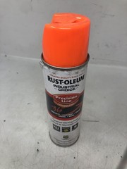 Rust-Oleum Industrial Choice Precision Line Solvent-Base 17 Oz,Orange
