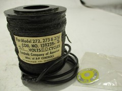 NEW CONTROLS COMPANY OF AMERICA 159312 COIL KIT FOR VALVE 272,273,274,