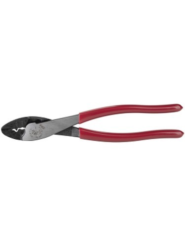 Klein Tools 1005 Crimping Cutting Tool 10-22 AWG Alloy Steel Hand Powered
