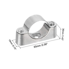 10Pcs Pipe Support Pipe Bracket Clamp Wall Mount Ceiling Mount for 32mm Pipe