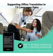 Timekettle, T1 Mini Translator Device No WiFi Needed, Built in 1-Year Global …