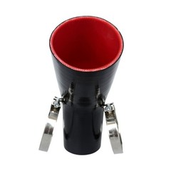 3.5″ to 4″(89-102mm) 45° Elbow Coupler Silicone Reducer Hose With Stainless