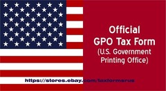 Undated IRS Tax Form 1099-OID single sheet set for 2 recipients, carbonless 5-pt