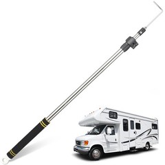 RV Awning Opener Puller Reach Rod, 38″ to 64″ Awning Pull Rod Tool for RV Can…