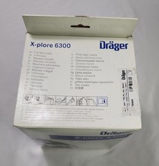 Dräger X-plore 6300 Full-Face PPE Respirator Mask Threaded For RD40