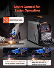 VEVOR Plasma Cutter 65A Non-Touch Pilot Arc Plasma Cutting Machine 110V/220V
