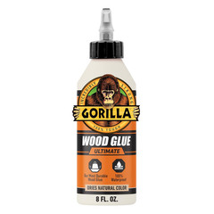Ultimate Waterproof Wood Glue, Natural Wood Color, 8 Ounce (Pack of 1) – Waterpr