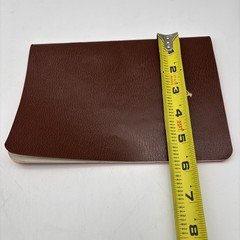 Bieffe Made in Italy Exercise Brown Lined Book Notebook Journal 8×5” Vntg Unused