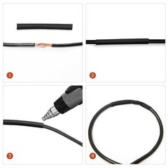 Heat Shrinkable Tube Tools -55°C To +125°C 10.4Mpa 530Pc 120°C Maximum