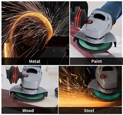 SATC 20x 4.5″ 4-1/2 Flap Disc 40 60 80 120 Grit Angle Grinder Sanding Grinding