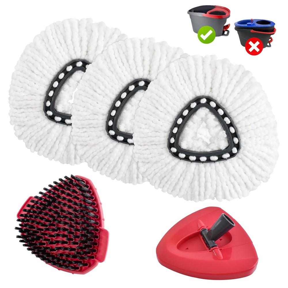 Mop Heads Replacements for O Cedar,Mop Replace Head for Ocedar Easywring 1 Ta…