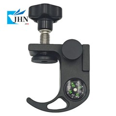 UNIVERSAL CORROSION RESISTANT GNSS GPS POLE COLLECTOR CRADLE HOLDER WITH COMPASS