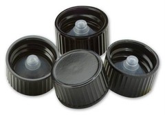 PolySeal Black Cone Lined Caps (25-50-100 count)