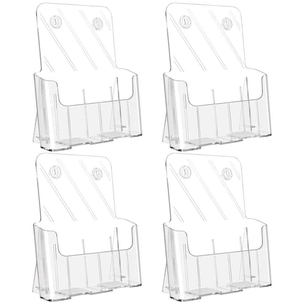 Plastic Journals Display Stand, 8.5″ Wide – 4 Pack