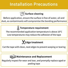Anti Slip Tape 2″ x 30FT, Dark Yellow Heavy Duty Waterproof Non-Slip Safety T…