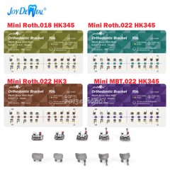 Dental Orthodontic Brackets Braces Mini Roth/MBT 018/022 3/3-4-5Hooks Mesh Base