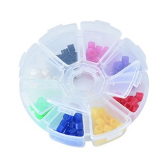 160 Pcs Dental Silicone Instrument Code Rings Autoclavable 135ºC Hygienist Tool