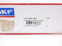 OEM SKF F4B 200-RM Flange Ball Bearing Unit 2 in Bore 4-Bolt Non-Expansion
