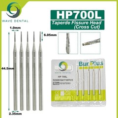 US WAVE HP Dental Burs Straight Low Speed Tungsten Carbide Burs 2.35mm 5Pcs/Pack