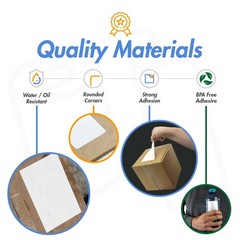 OfficeSmartLabels ZE1114100 [ 1.25″ x 1″ ] Direct Thermal Labels, Compatible …