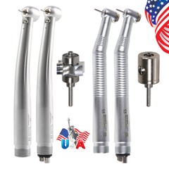 NSK Style Dental (Fiber Optic LED E-generator) High Speed Handpiece 2/4 Holes US