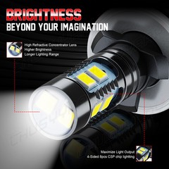 2x 6000K White LED Headlamp Bulbs for Polaris ATV 2013 SPORTSMAN 400 HO 4X4: USA