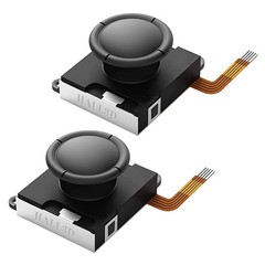 BRONAL TMR Hall Effect Joystick Compatible with Joycon [No Black NS40 Single