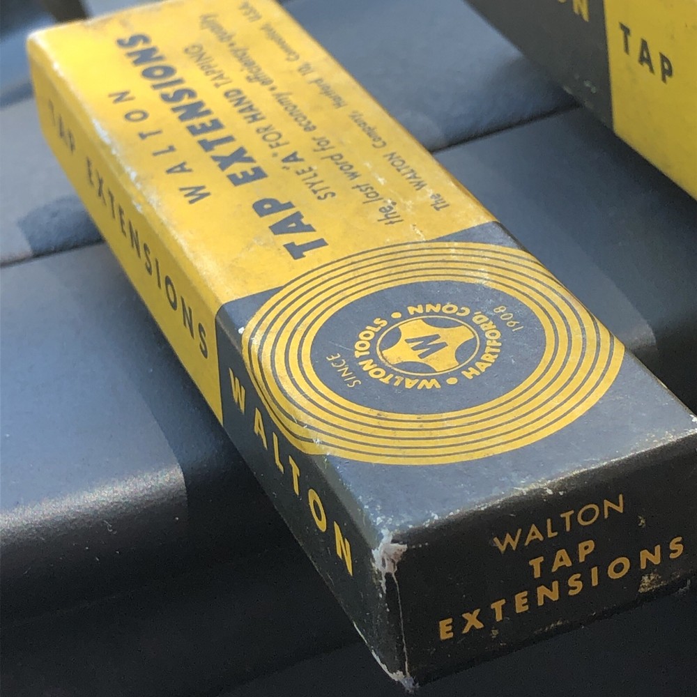 ONE The Walton Co. 5″ Tap Extension 7/16 Vintage With Box