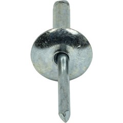 Large Flange Pop Rivets 1/4″ x 3/4″All Steel (8-12) Dome Head Qty 250