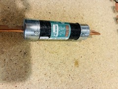 Bussmann Fusetron FRN-R-100 Dual Element Time Delay Fuses. 100 Amp