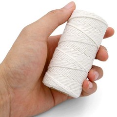 jijAcraft Butchers Twine – 328 Feet, 2mm Cotton for x 328 ft, White